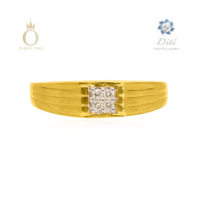 DITI DIAMOND GENTS RING