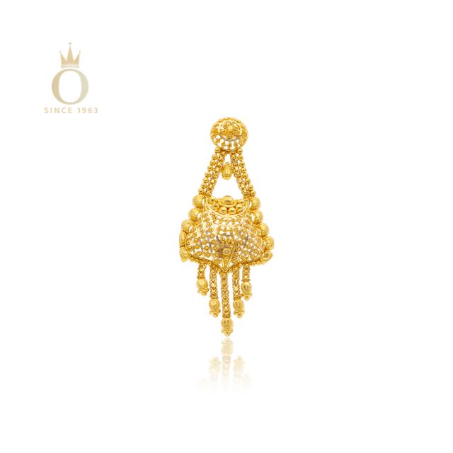 FANCY GOLD EARRING - Image 2