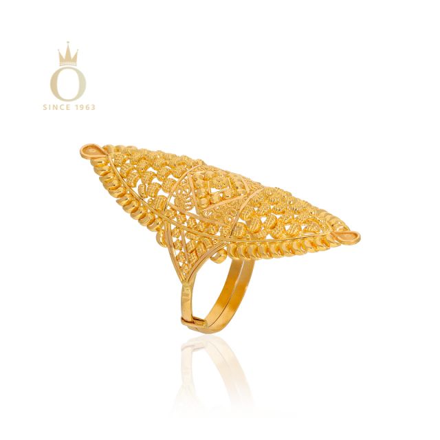 FANCY GOLD NOUKA LADIES RING