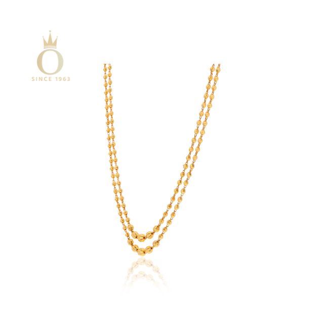 GOLD DOUBLE LINE RAJKOT CHAIN - Image 2