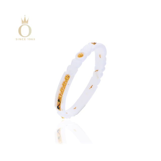 Vibrant Touch Gold Sankha - Image 2